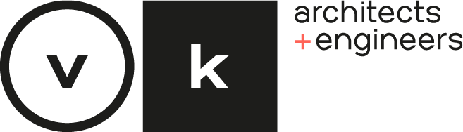 VK logo black red